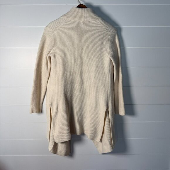 POLO RALPH LAUREN OPEN FRONT CARDIGAN - WOOL/CASHMERE BLEND Sz Large - Picture 8 of 9